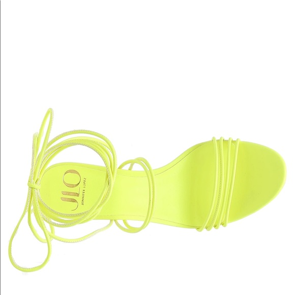 Neon HEELED SANDAL - Picture 3 of 4